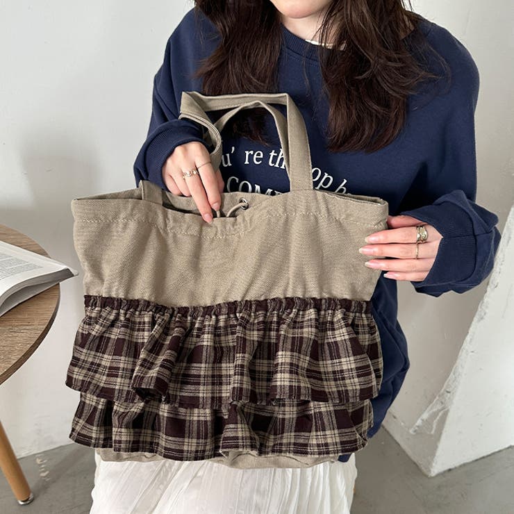 【A4サイズ対応】フリルトートバッグ | Outfitter lab | 詳細画像66 