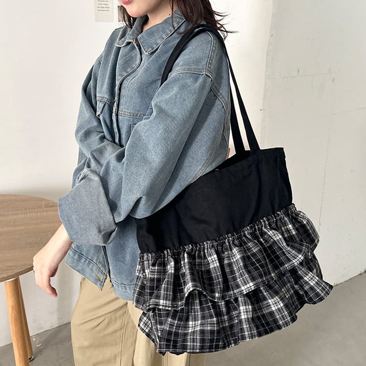 【A4サイズ対応】フリルトートバッグ | Outfitter lab | 詳細画像67 