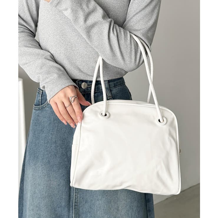 アイボリー | ロングハンドルボストンバッグ | Outfitter lab