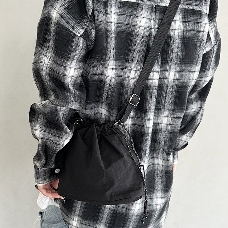 ミリタリー巾着ショルダーバッグ | Outfitter lab | 詳細画像8 