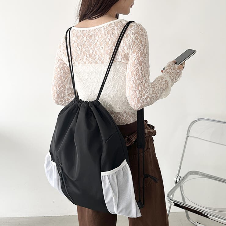 軽量メッシュポケットナップサック | Outfitter lab | 詳細画像42 