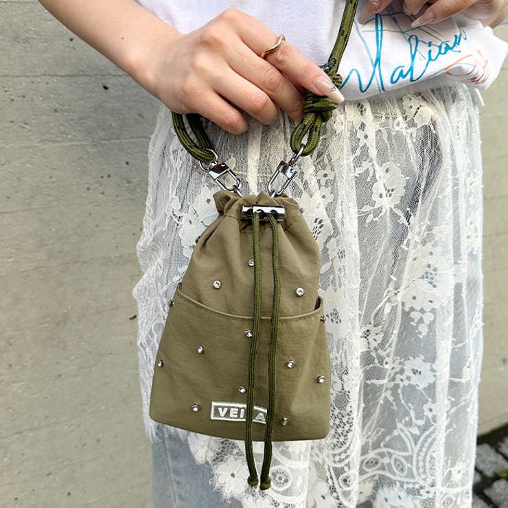 ビジューデザインミニサコッシュバッグ | Outfitter lab | 詳細画像34 