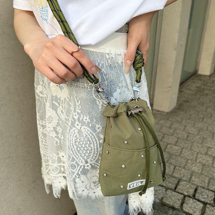 ビジューデザインミニサコッシュバッグ | Outfitter lab | 詳細画像35 