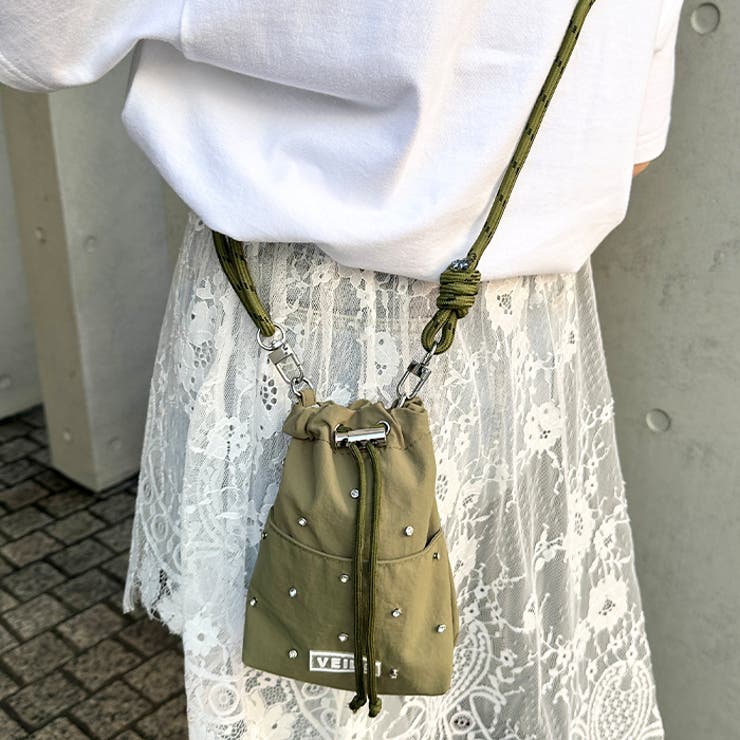 ビジューデザインミニサコッシュバッグ | Outfitter lab | 詳細画像36 