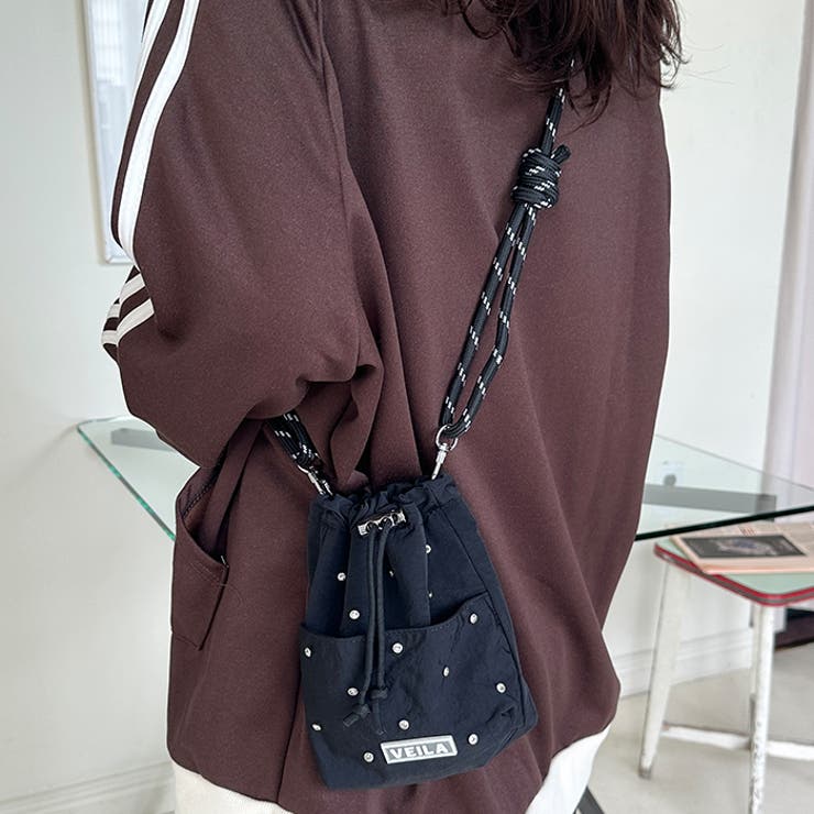 ビジューデザインミニサコッシュバッグ | Outfitter lab | 詳細画像9 