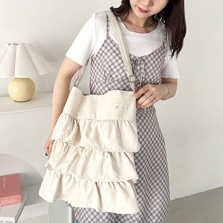 フリルスエードトートバッグ | Outfitter lab | 詳細画像11 