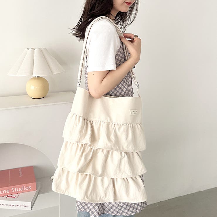 フリルスエードトートバッグ | Outfitter lab | 詳細画像12 