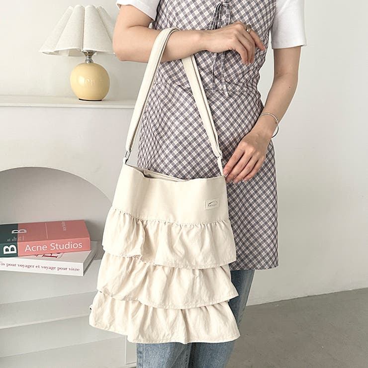 フリルスエードトートバッグ | Outfitter lab | 詳細画像13 