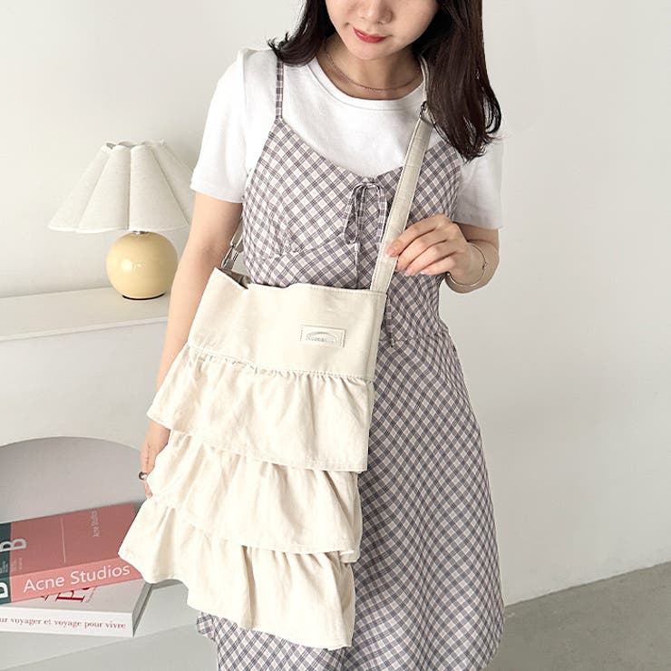 フリルスエードトートバッグ | Outfitter lab | 詳細画像14 