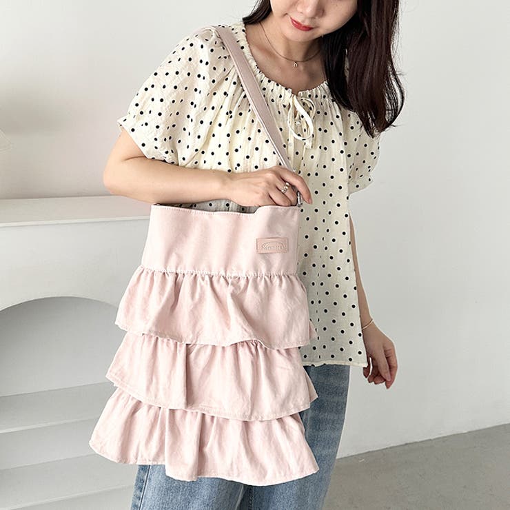 フリルスエードトートバッグ | Outfitter lab | 詳細画像23 