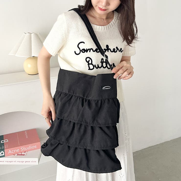 フリルスエードトートバッグ | Outfitter lab | 詳細画像5 