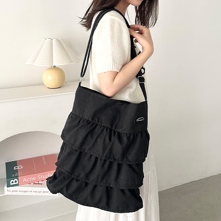 フリルスエードトートバッグ | Outfitter lab | 詳細画像6 