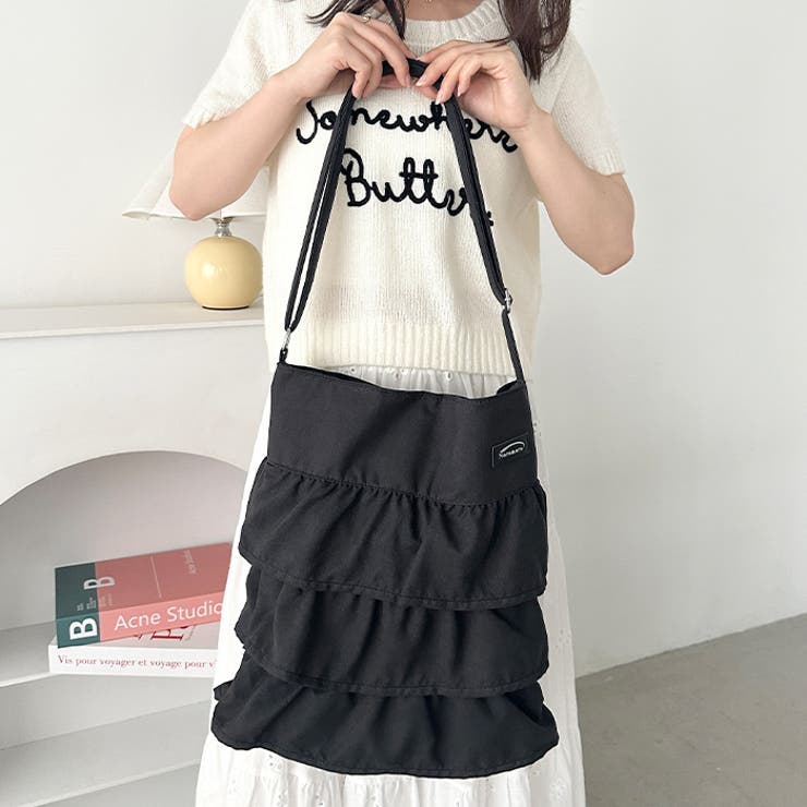 フリルスエードトートバッグ | Outfitter lab | 詳細画像9 