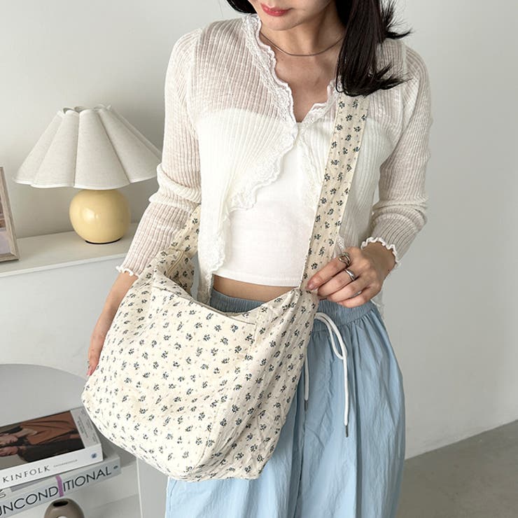 小花柄アジャスターショルダーバッグ | Outfitter lab | 詳細画像11 