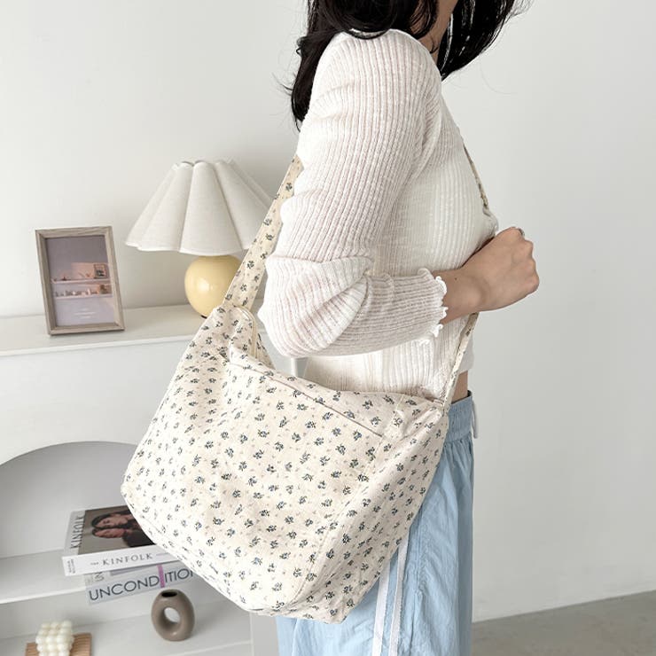 小花柄アジャスターショルダーバッグ | Outfitter lab | 詳細画像12 