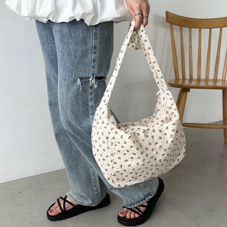 小花柄アジャスターショルダーバッグ | Outfitter lab | 詳細画像9 