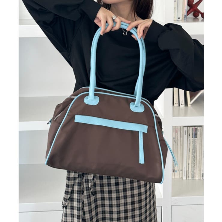 ブラウン | ダブルジップボストンバッグ | Outfitter lab