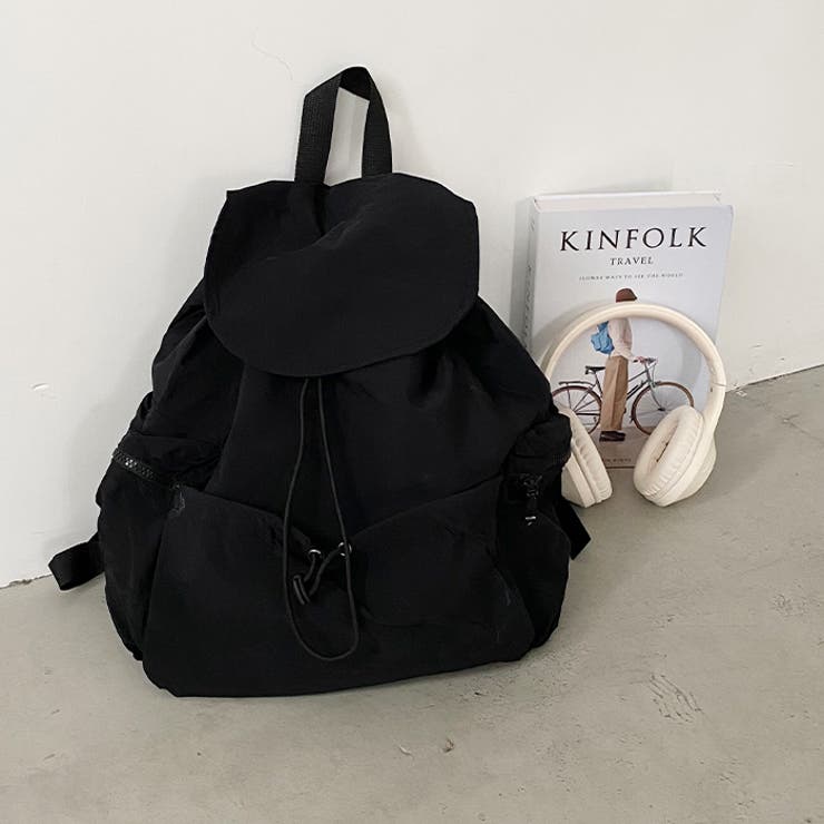 【大容量】ドロストナイロンバックパック/リュック | Outfitter lab | 詳細画像10 