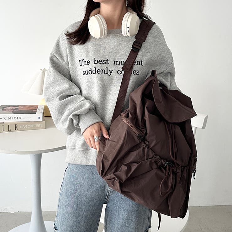 【大容量】ドロストナイロンバックパック/リュック | Outfitter lab | 詳細画像14 