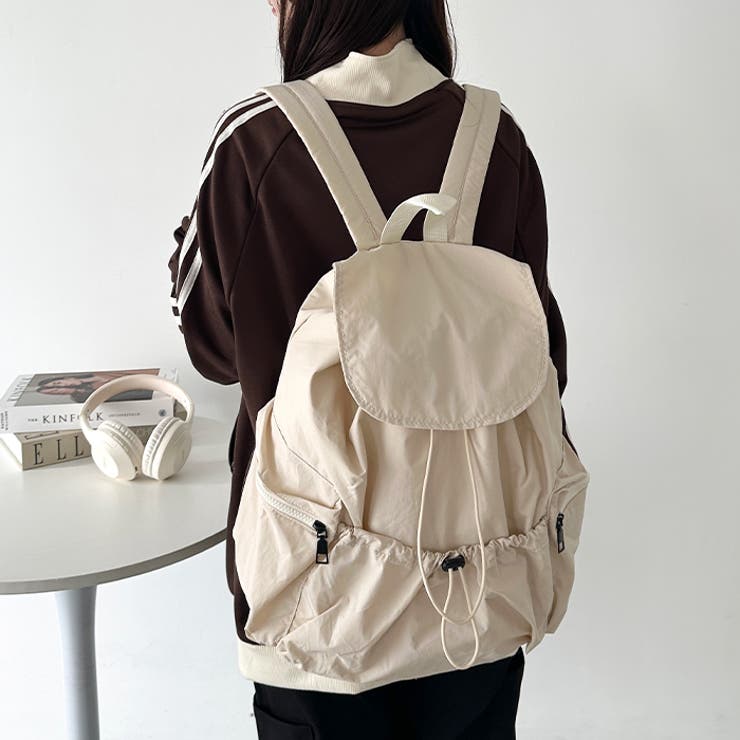 【大容量】ドロストナイロンバックパック/リュック | Outfitter lab | 詳細画像17 