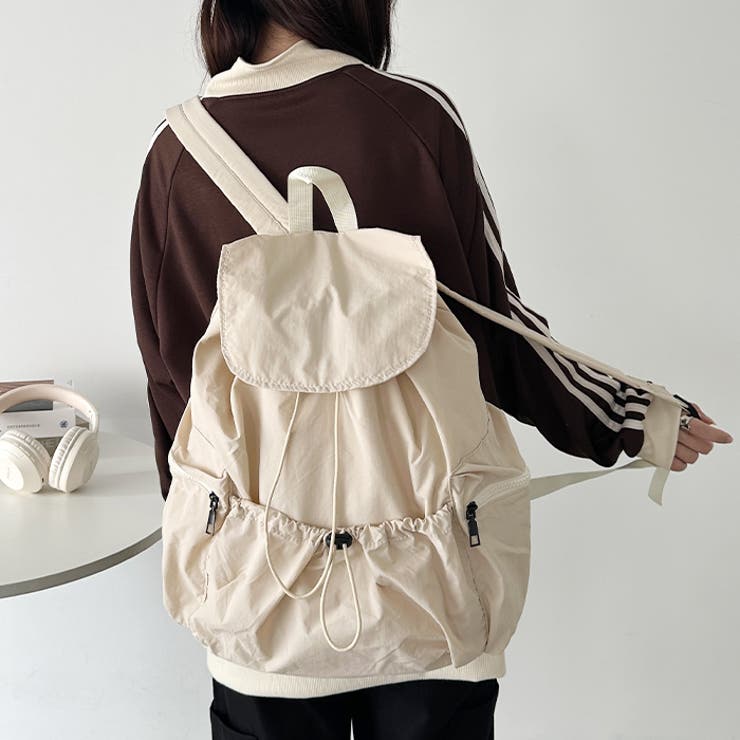 【大容量】ドロストナイロンバックパック/リュック | Outfitter lab | 詳細画像18 