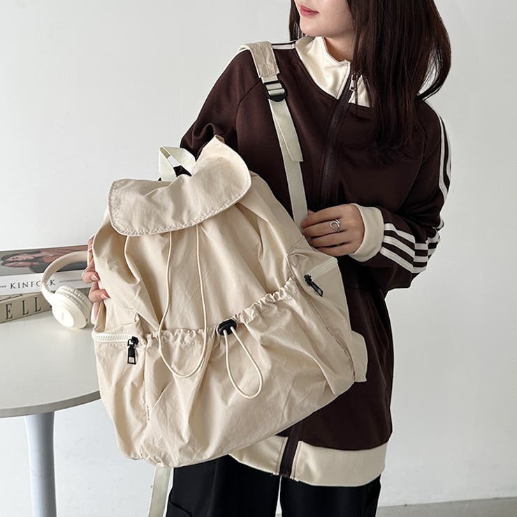 【大容量】ドロストナイロンバックパック/リュック | Outfitter lab | 詳細画像20 