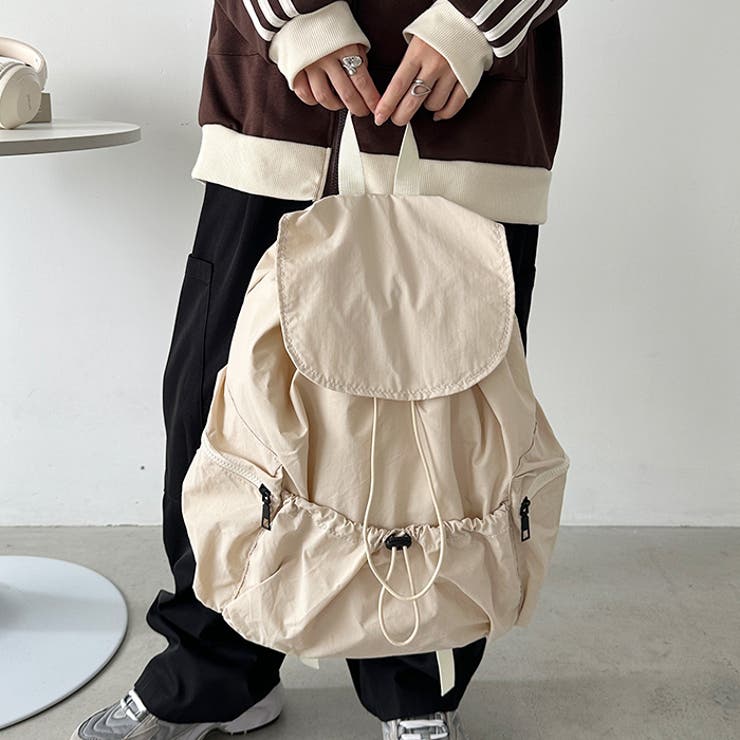 【大容量】ドロストナイロンバックパック/リュック | Outfitter lab | 詳細画像21 