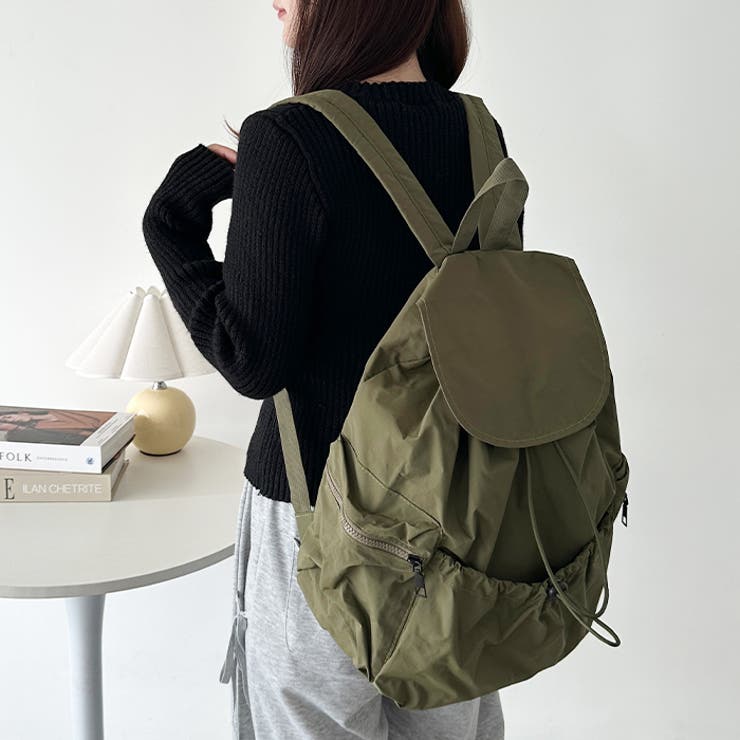 【大容量】ドロストナイロンバックパック/リュック | Outfitter lab | 詳細画像24 