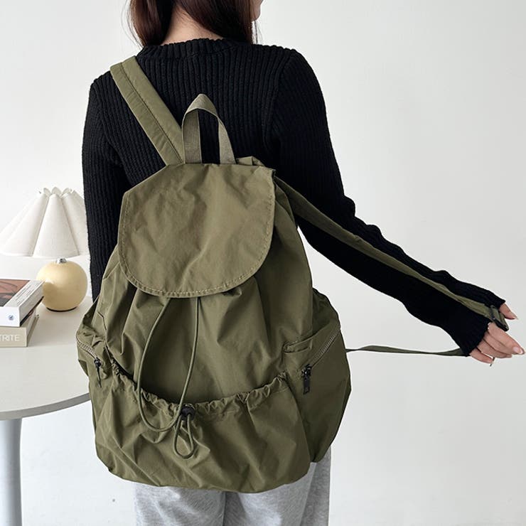 【大容量】ドロストナイロンバックパック/リュック | Outfitter lab | 詳細画像25 