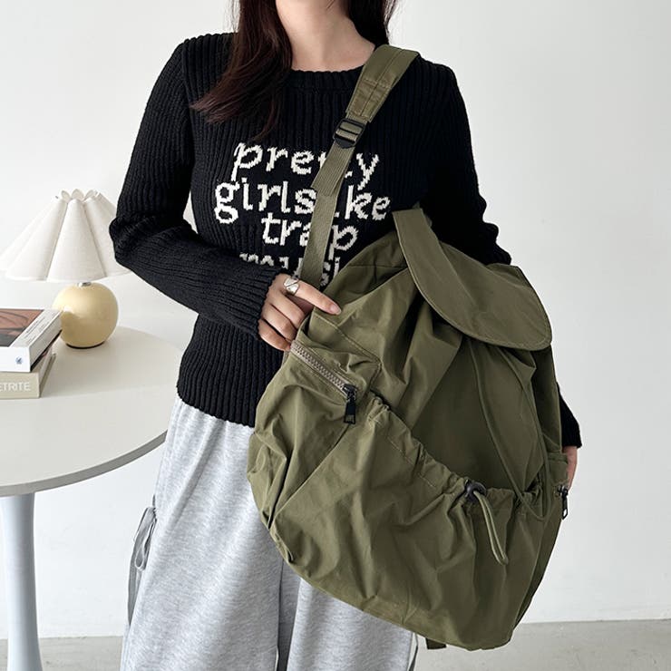 【大容量】ドロストナイロンバックパック/リュック | Outfitter lab | 詳細画像26 