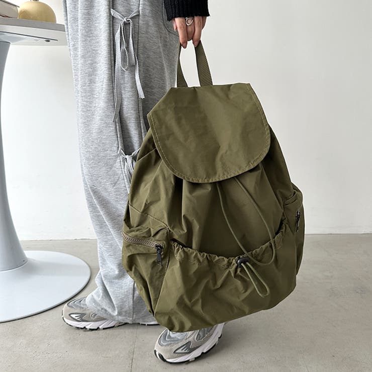 【大容量】ドロストナイロンバックパック/リュック | Outfitter lab | 詳細画像27 