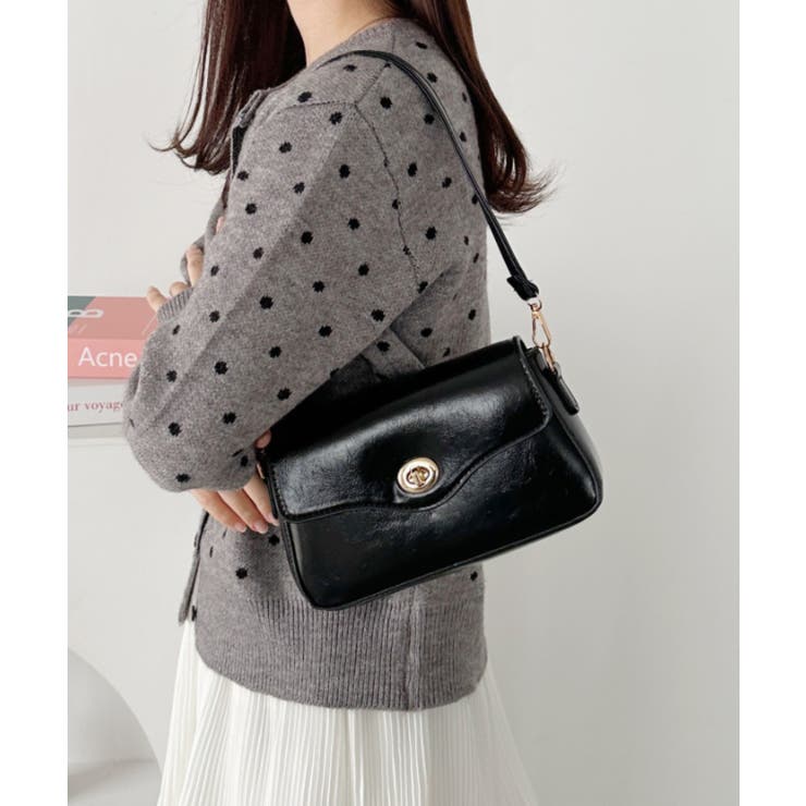 ブラック | 2wayPUハンドショルダーバッグ | Outfitter lab