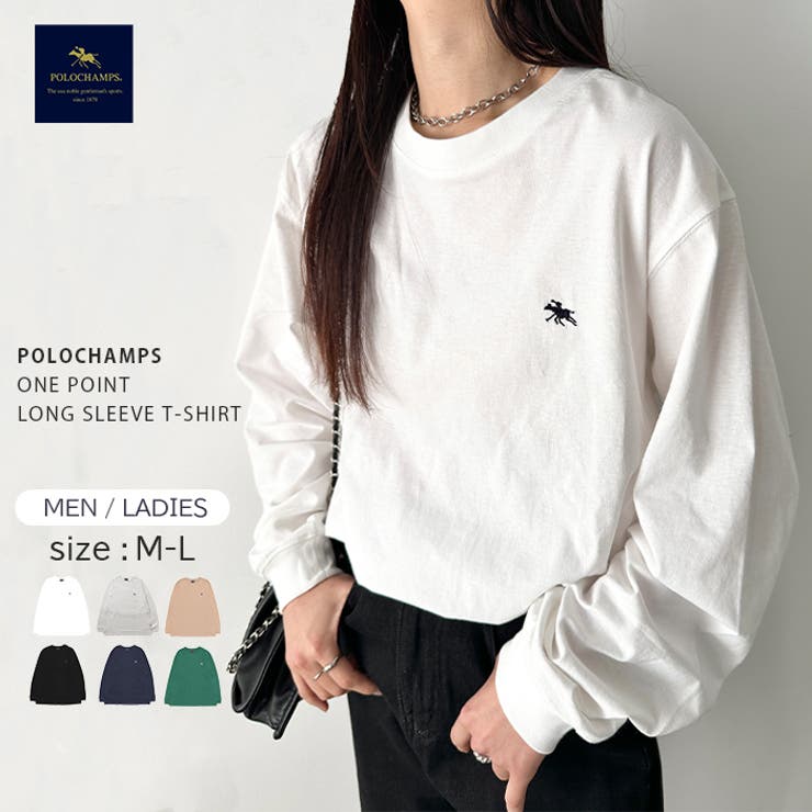 POLOCHAMPS 長袖Tシャツ | Outfitter lab | 詳細画像1 