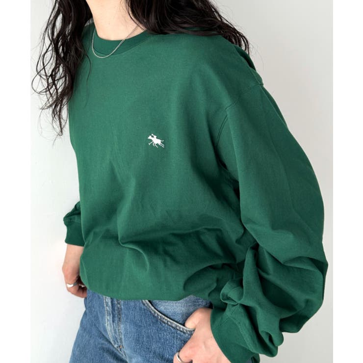 ダークグリーン | POLO CHAMPS 長袖Tシャツ | Outfitter lab