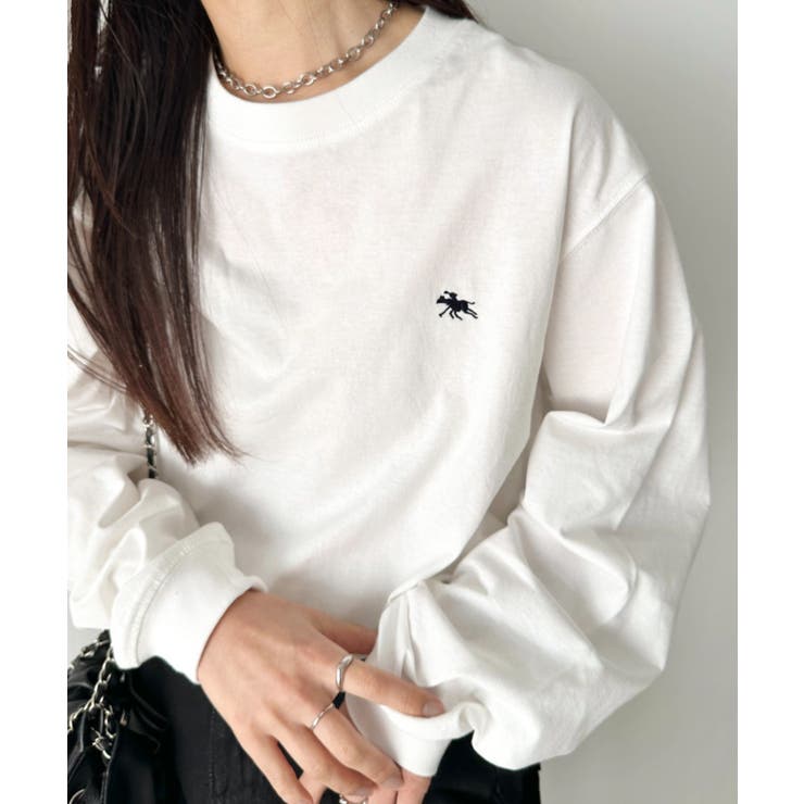 ホワイト | POLO CHAMPS 長袖Tシャツ | Outfitter lab