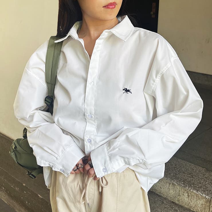 POLO CHAMPS 長袖シャツ | Outfitter lab | 詳細画像4 