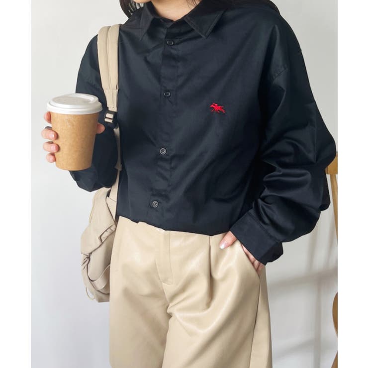 ブラック | POLO CHAMPS 長袖シャツ | Outfitter lab