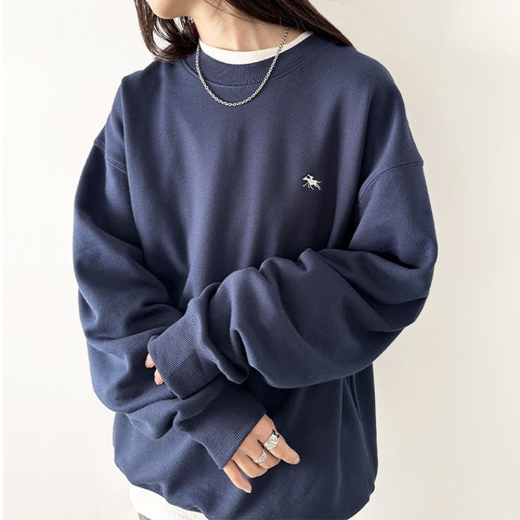 POLO CHAMPS クルーネックスウェット | Outfitter lab | 詳細画像12 