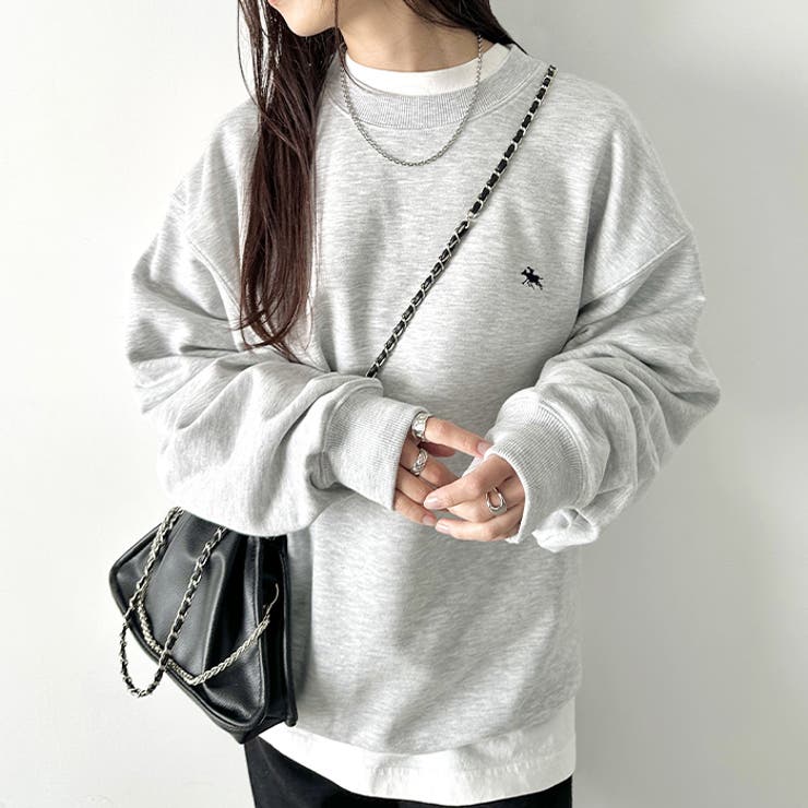 POLO CHAMPS クルーネックスウェット | Outfitter lab | 詳細画像17 