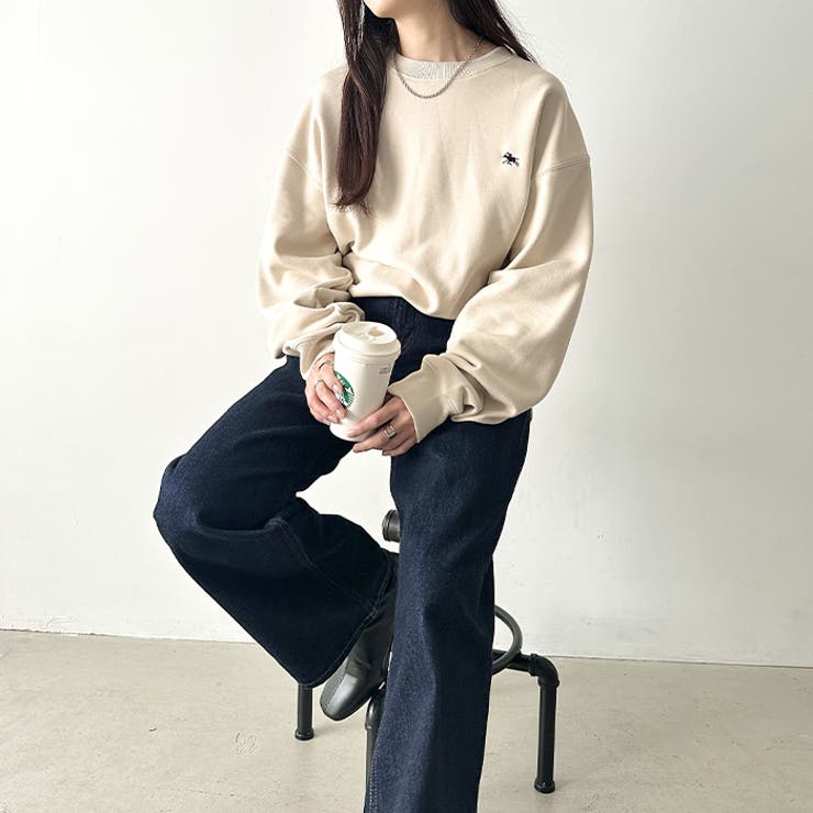 POLO CHAMPS クルーネックスウェット | Outfitter lab | 詳細画像26 