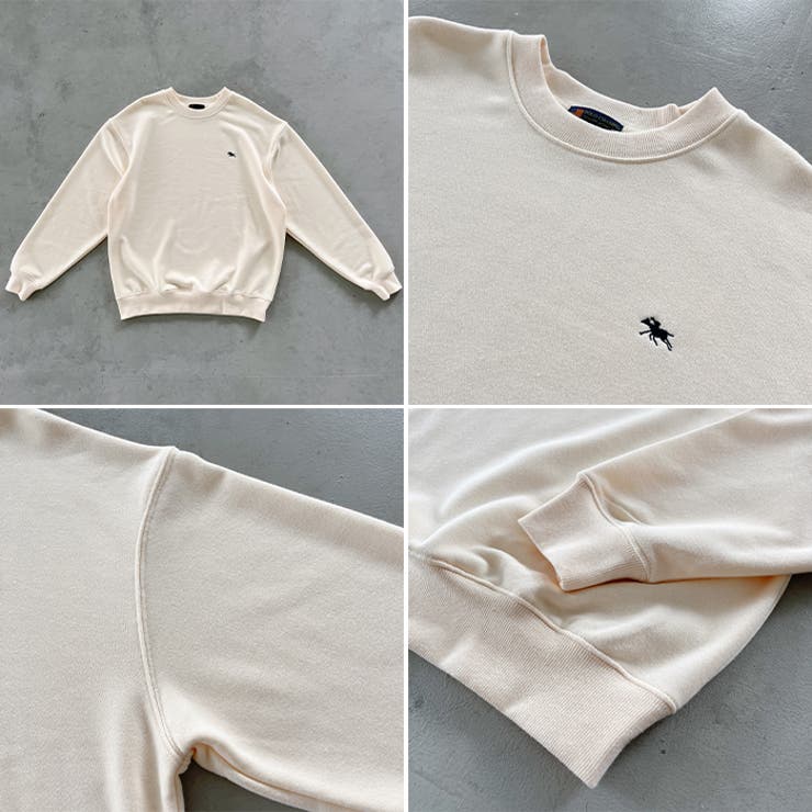 POLO CHAMPS クルーネックスウェット | Outfitter lab | 詳細画像32 