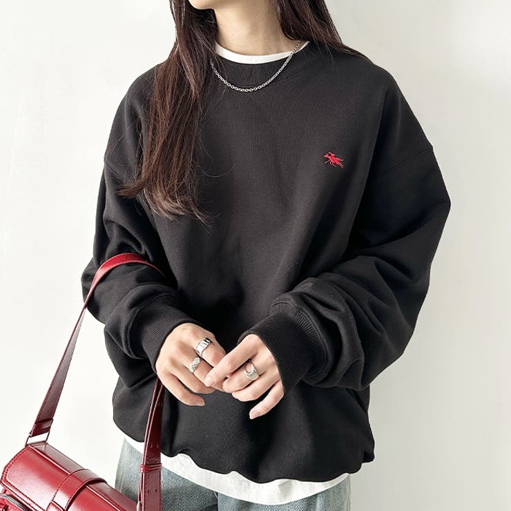 POLO CHAMPS クルーネックスウェット | Outfitter lab | 詳細画像8 
