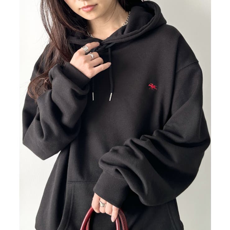 ブラック | POLO CHAMPS スウェットパーカー | Outfitter lab