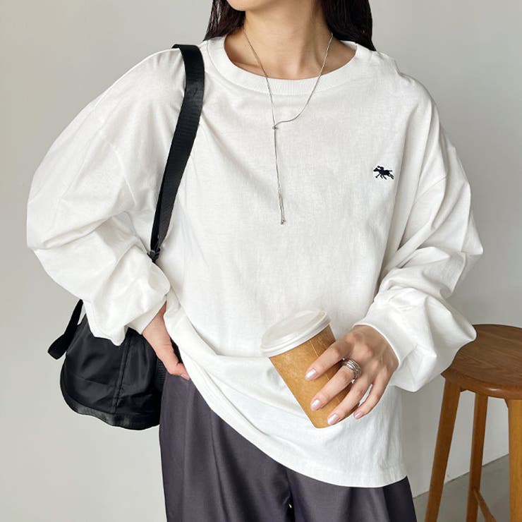 POLO CHAMPS / 袖ボリュームロンT | Outfitter lab | 詳細画像2 