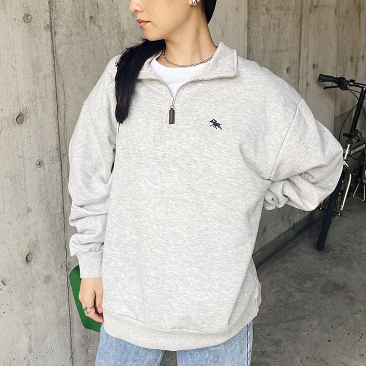 POLO CHAMPS / ハーフジップスウェットプルオーバー | Outfitter lab | 詳細画像19 