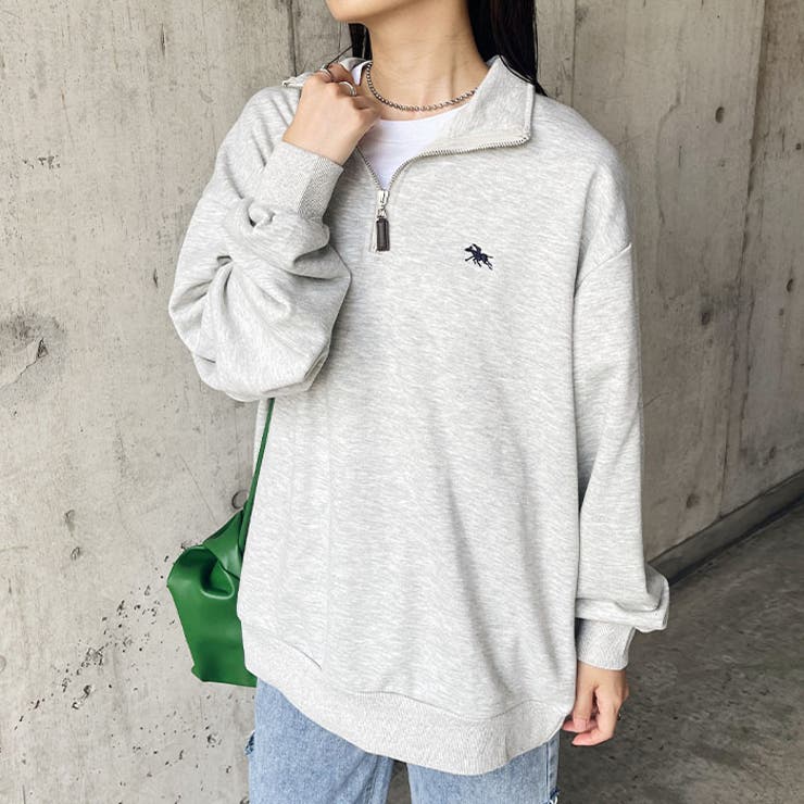 POLO CHAMPS / ハーフジップスウェットプルオーバー | Outfitter lab | 詳細画像20 