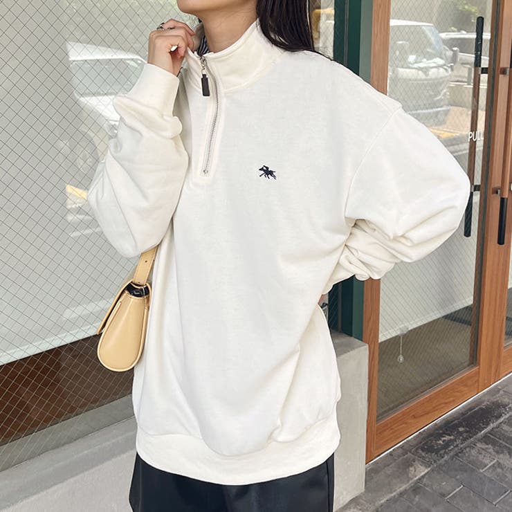 POLO CHAMPS / ハーフジップスウェットプルオーバー | Outfitter lab | 詳細画像3 