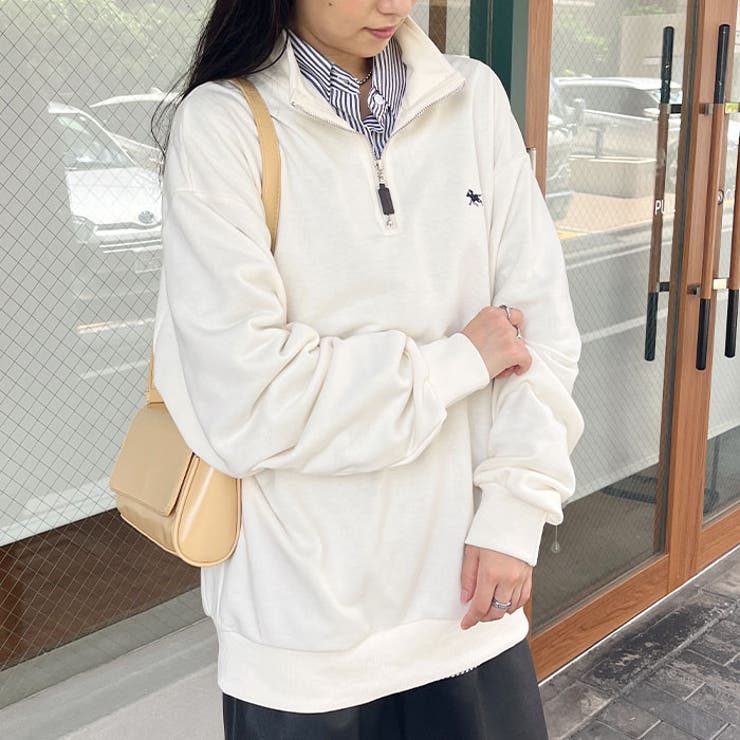 POLO CHAMPS / ハーフジップスウェットプルオーバー | Outfitter lab | 詳細画像4 