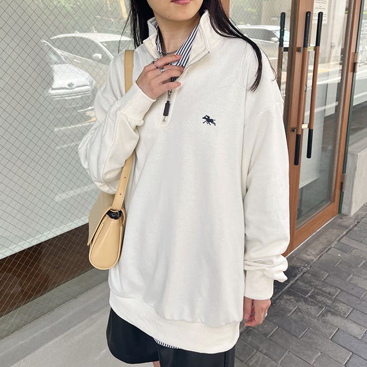 POLO CHAMPS / ハーフジップスウェットプルオーバー | Outfitter lab | 詳細画像5 