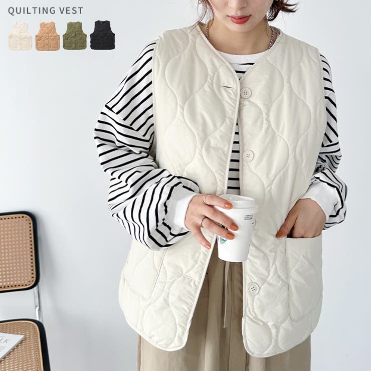 キルティングベスト | Outfitter lab | 詳細画像1 